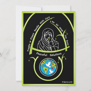 Wir alle weinen die gleiche 3_flat Card 12x18"