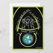 Wir alle weinen die gleiche 4_flat Card 12x18" (Vorne/Hinten)