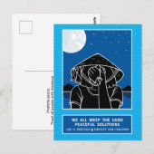 Wir alle weinen die gleiche 4_ Postkarte (Vorne/Hinten)