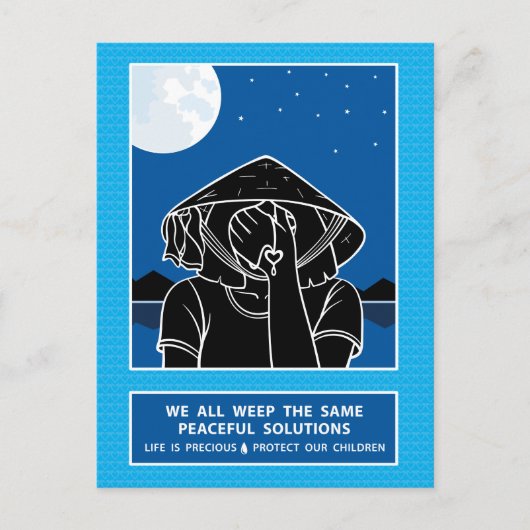 Wir alle weinen die gleiche 4_ Postkarte (Vorderseite)