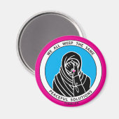 Wir alle weinen die gleichen 3 Pink_2.25" Magnet_ Magnet (Vorderseite/Rückseite)