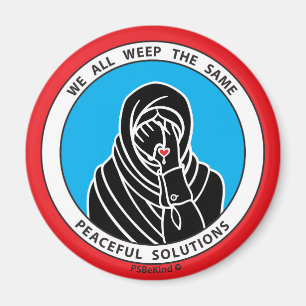 Wir alle weinen die gleichen 3 Red_2.25" Magnet_ Magnet