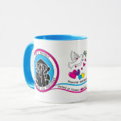 Wir alle weinen die gleichen 4 Pink_ Tasse (Vorderseite Links)