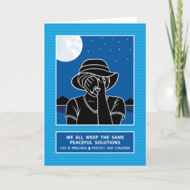 Wir alle weinen dieselbe 1_Grußkarte Karte