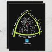 Wir alle wischen das gleiche 1_flache Papierblatt_ (Vorne/Hinten)