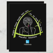 Wir alle wischen das gleiche 2_flache Papierblatt_ (Vorne/Hinten)