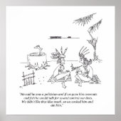 Wir aßen ihm ein mattes Plakat (Vorne)