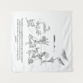 Wir aßen ihm Tapeten Wandteppich (Vorderseite (Horizontal))