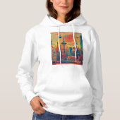 "Wir atmen zusammen" Hoodie (Vorderseite)