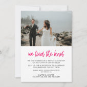 Wir banden die Ankündigung des Knoten Modernes Fot (Vorderseite)