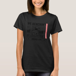 Wir banken ironische Gym-Zitat-Kraftsportler-Train T-Shirt