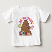 Wir Bare Bars - Grizz Donut Munchies! Baby T-shirt (Vorderseite)