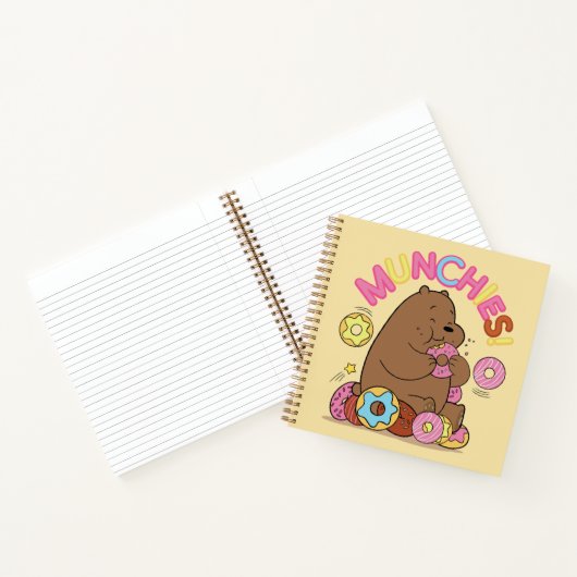 Wir Bare Bars - Grizz Donut Munchies! Notizblock (Innenseite)