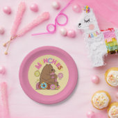 Wir Bare Bars - Grizz Donut Munchies! Pappteller (Party)