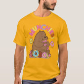 Wir Bare Bars - Grizz Donut Munchies! T-Shirt (Vorderseite)