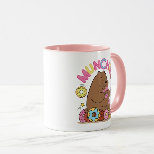 Wir Bare Bars - Grizz Donut Munchies! Tasse (VorderseiteRechts)