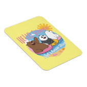 Wir Bare Bars - Hallo Sommer! Lass uns Spaß haben Magnet (Rechte Seite)