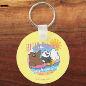 Wir Bare Bars - Hallo Sommer! Lass uns Spaß haben Schlüsselanhänger (Vorderseite)