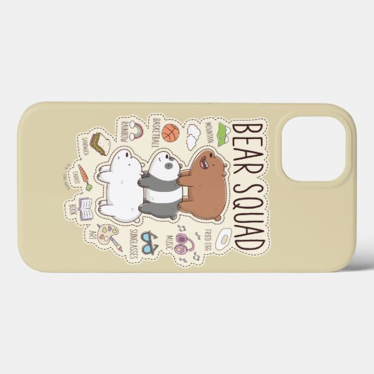 Wir Bare Bears - Bärenquad Journal Graphic Case-Mate iPhone Hülle (Rückseite (Horizontal))