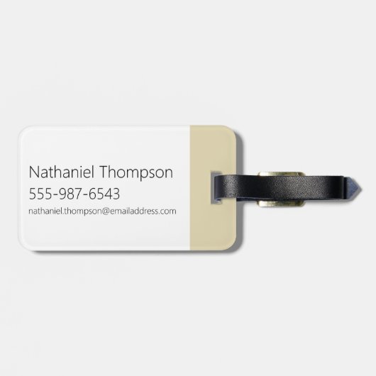 Wir Bare Bears - Bärenquad Journal Graphic Gepäckanhänger (Rückseite horizontal)