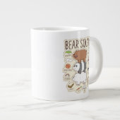 Wir Bare Bears - Bärenquad Journal Graphic Jumbo-Tasse (Vorderseite Rechts)