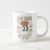 Wir Bare Bears - Bärenquad Journal Graphic Jumbo-Tasse (Rechts)