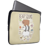 Wir Bare Bears - Bärenquad Journal Graphic Laptopschutzhülle (Vorne Rechts)