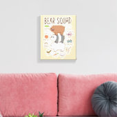 Wir Bare Bears - Bärenquad Journal Graphic Leinwanddruck (Insitu (Wohnzimmer))