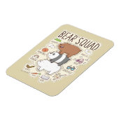 Wir Bare Bears - Bärenquad Journal Graphic Magnet (Linke Seite)