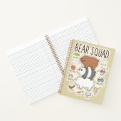 Wir Bare Bears - Bärenquad Journal Graphic Notizblock (Innenseite)