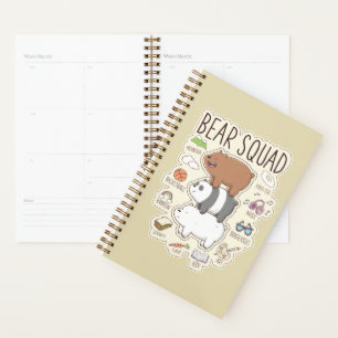 Wir Bare Bears - Bärenquad Journal Graphic Planer