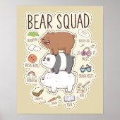 Wir Bare Bears - Bärenquad Journal Graphic Poster (Vorne)