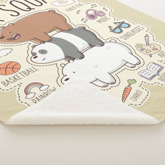 Wir Bare Bears - Bärenquad Journal Graphic Sherpadecke (3/4)