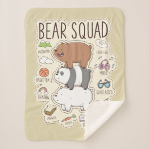 Wir Bare Bears - Bärenquad Journal Graphic Sherpadecke