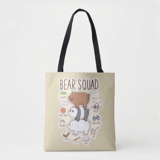 Wir Bare Bears - Bärenquad Journal Graphic Tasche (Vorderseite)