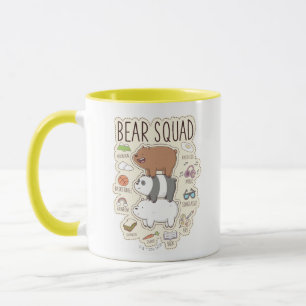 Wir Bare Bears - Bärenquad Journal Graphic Tasse