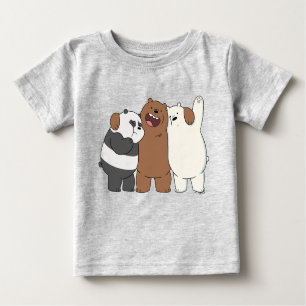 Wir Bare Bears Group Hug Baby T-shirt