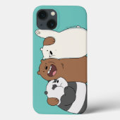 Wir Bare Bears Group Hug Case-Mate iPhone Hülle (Rückseite)
