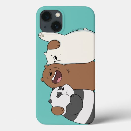 Wir Bare Bears Group Hug Case-Mate iPhone Hülle (Rückseite)