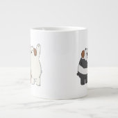 Wir Bare Bears Group Hug Jumbo-Tasse (Vorderseite)
