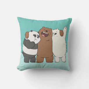 Wir Bare Bears Group Hug Kissen