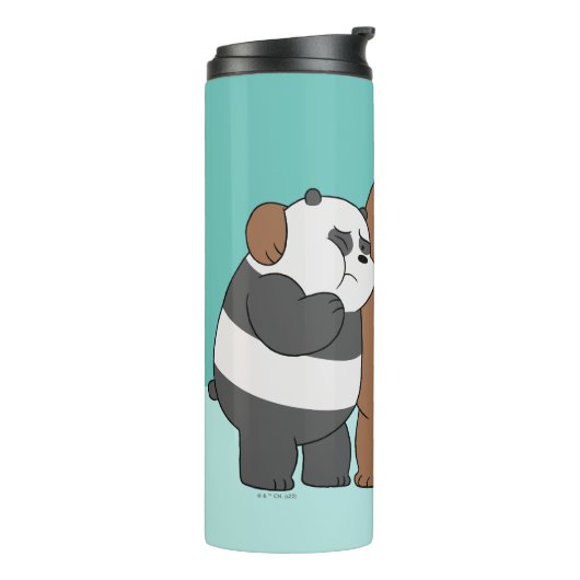 Wir Bare Bears Group Hug Thermosbecher (Nach links gedreht)