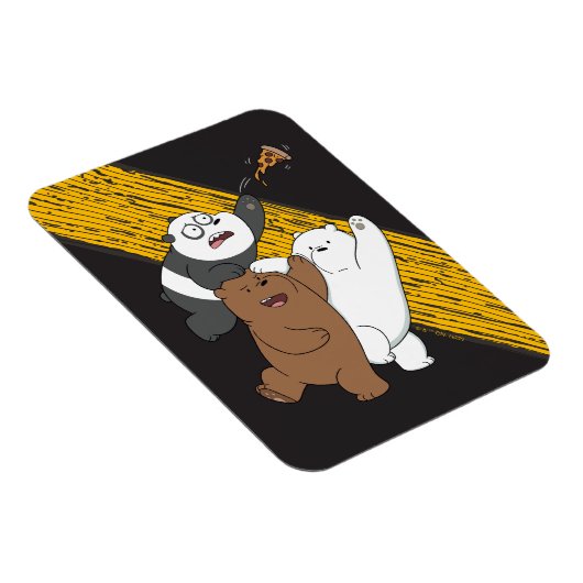 Wir Bare Bears - Letzte Pizza Slice Magnet (Rechte Seite)
