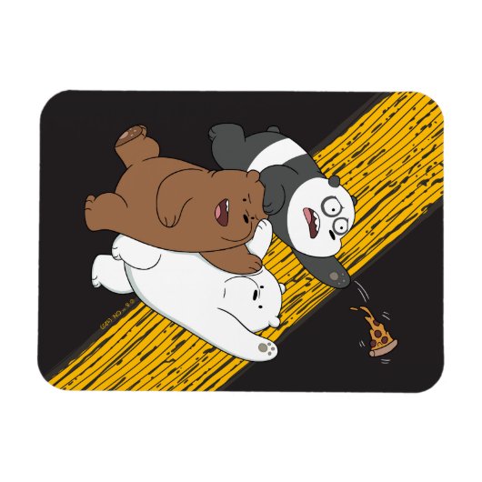Wir Bare Bears - Letzte Pizza Slice Magnet (Horizontal)