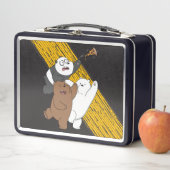 Wir Bare Bears - Letzte Pizza Slice Metall Brotdose (Beispiel)