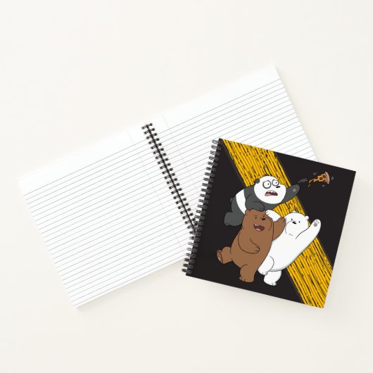 Wir Bare Bears - Letzte Pizza Slice Notizblock (Innenseite)