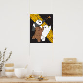 Wir Bare Bears - Letzte Pizza Slice Poster (Küche)