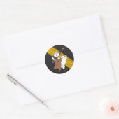 Wir Bare Bears - Letzte Pizza Slice Runder Aufkleber (Umschlag)