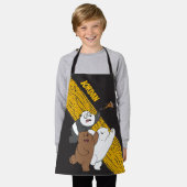 Wir Bare Bears - Letzte Pizza Slice Schürze (Getragen)