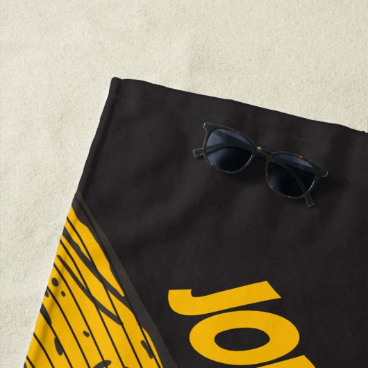 Wir Bare Bears - Letzte Pizza Slice Strandtuch (Beispiel)